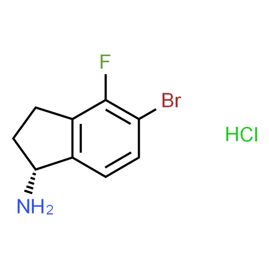 (R)-5-Bromo-4-fluoro-2,3-dihydro-1H-inden-1-amine hydrochloride