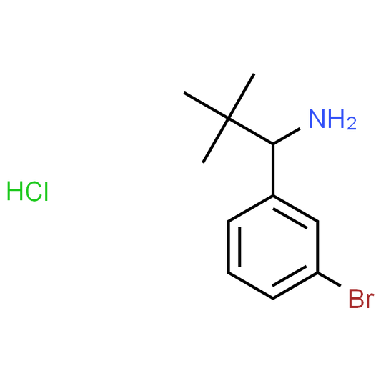 1-(3-Bromophenyl)-2,2-dimethylpropan-1-amine hydrochloride