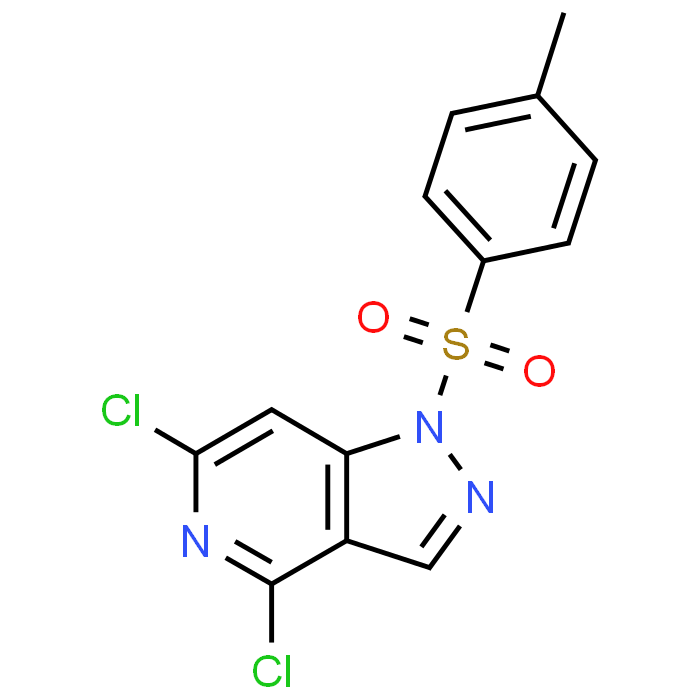 4,6-Dichloro-1-tosyl-1H-pyrazolo[4,3-c]pyridine