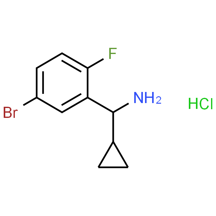 (5-Bromo-2-fluorophenyl)(cyclopropyl)methanamine hydrochloride