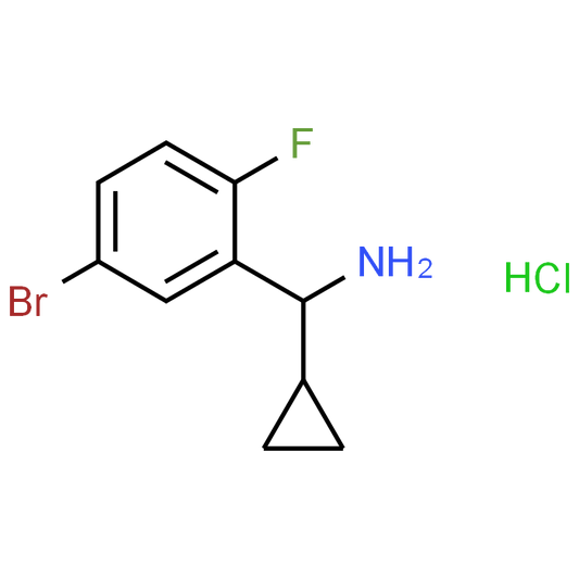 (5-Bromo-2-fluorophenyl)(cyclopropyl)methanamine hydrochloride