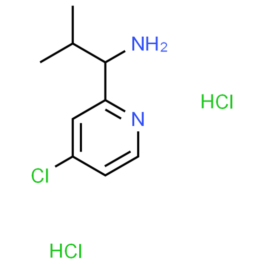 1-(4-Chloropyridin-2-yl)-2-methylpropan-1-amine dihydrochloride