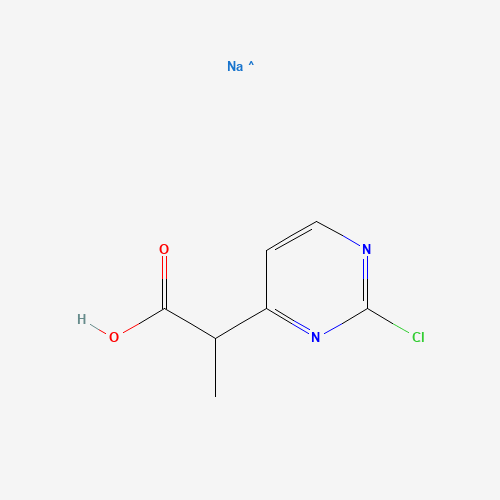 Sodium 2-(2-chloropyrimidin-4-yl)propanoate