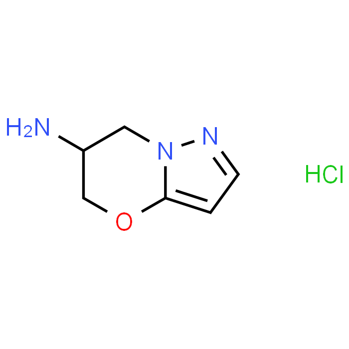 6,7-Dihydro-5H-pyrazolo[5,1-b][1,3]oxazin-6-amine hydrochloride - Achmem