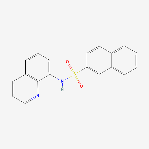 N-(Quinolin-8-yl)naphthalene-2-sulfonamide