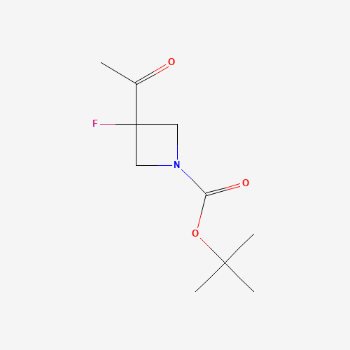 tert-Butyl 3-acetyl-3-fluoroazetidine-1-carboxylate