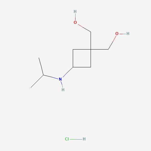 (3-(Isopropylamino)cyclobutane-1,1-diyl)dimethanol hydrochloride