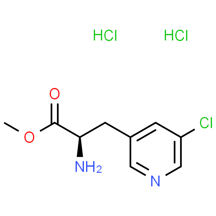 Methyl (R)-2-amino-3-(5-chloropyridin-3-yl)propanoate dihydrochloride
