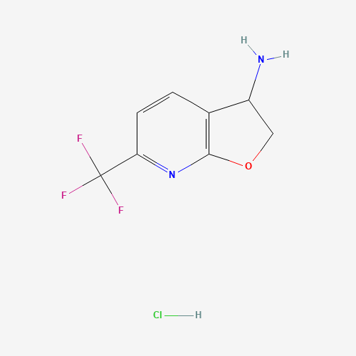 6-(Trifluoromethyl)-2,3-dihydrofuro[2,3-b]pyridin-3-amine hydrochloride