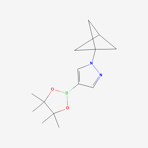 1-(Bicyclo[1.1.1]pentan-1-yl)-4-(4,4,5,5-tetramethyl-1,3,2-dioxaborolan-2-yl)-1H-pyrazole
