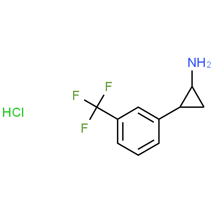 2-(3-(Trifluoromethyl)phenyl)cyclopropanamine hydrochloride