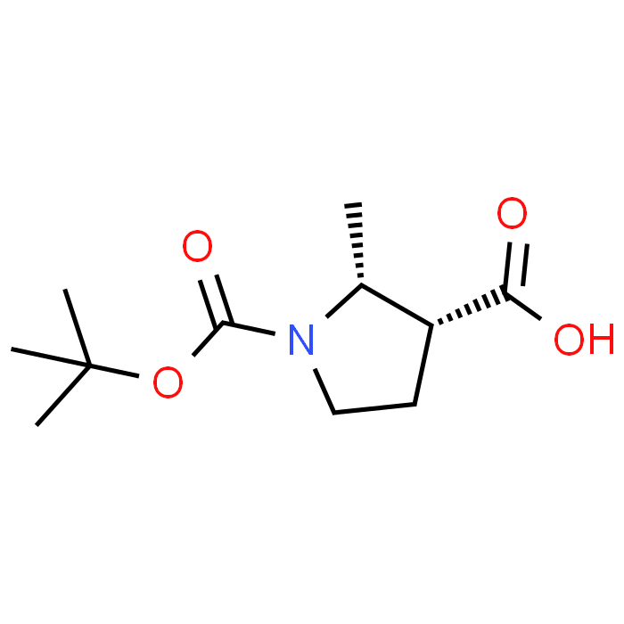 cis-1-(tert-butoxycarbonyl)-2-methylpyrrolidine-3-carboxylic acid