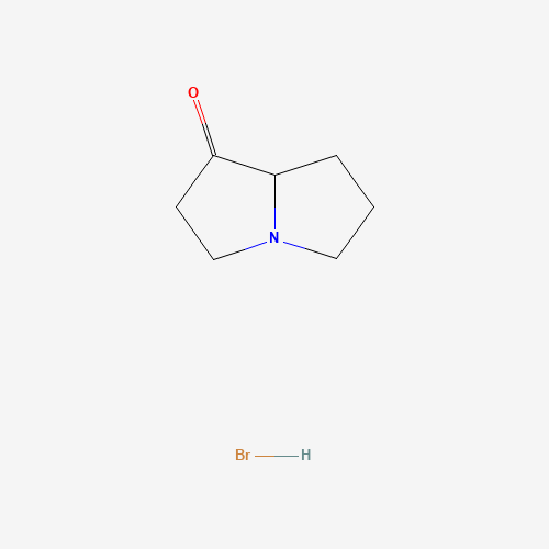 Hexahydro-1H-pyrrolizin-1-one hydrobromide