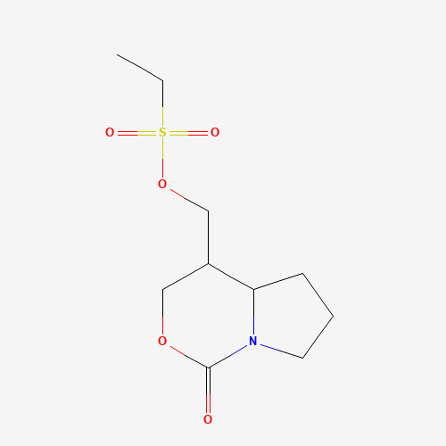 (1-Oxohexahydro-1H-pyrrolo[1,2-c][1,3]oxazin-4-yl)methyl ethanesulfonate