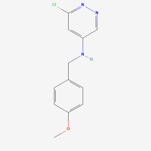6-Chloro-N-(4-methoxybenzyl)pyridazin-4-amine