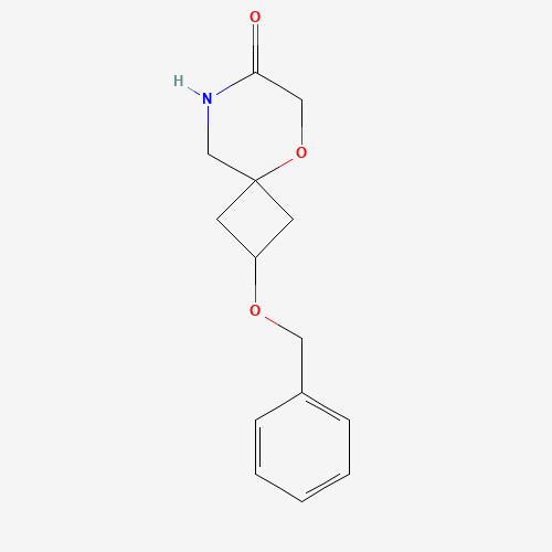 Rel-(2s,4s)-2-(benzyloxy)-5-oxa-8-azaspiro[3.5]nonan-7-one