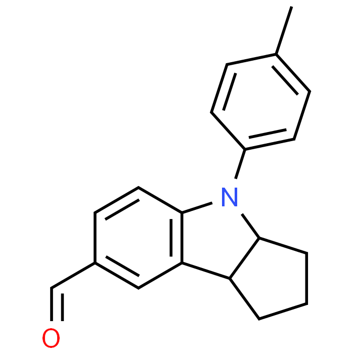 4-(p-Tolyl)-1,2,3,3a,4,8b-hexahydrocyclopenta[b]indole-7-carbaldehyde