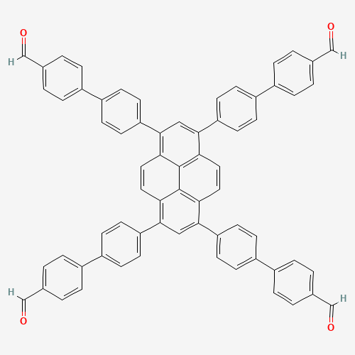 4',4''',4''''',4'''''''-(Pyrene-1,3,6,8-tetrayl)tetrakis(([1,1'-biphenyl]-4-carbaldehyde))