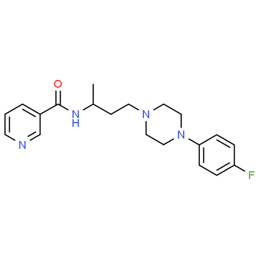 N-(4-(4-(4-Fluorophenyl)piperazin-1-yl)butan-2-yl)nicotinamide
