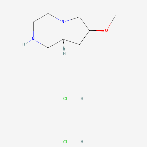 (7S,8AS)-7-methoxyoctahydropyrrolo[1,2-a]pyrazine dihydrochloride