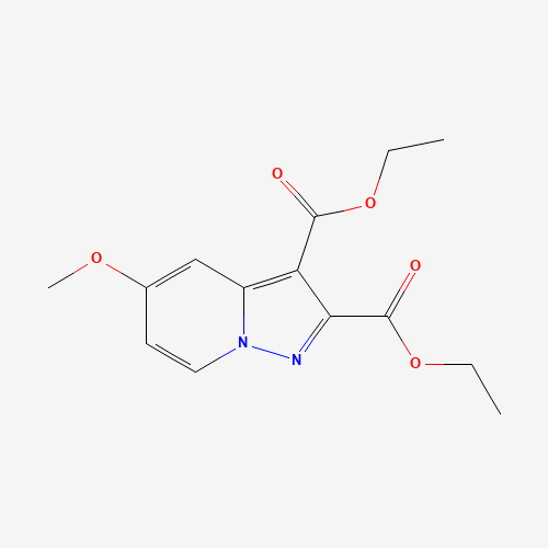 Diethyl 5-methoxypyrazolo[1,5-a]pyridine-2,3-dicarboxylate