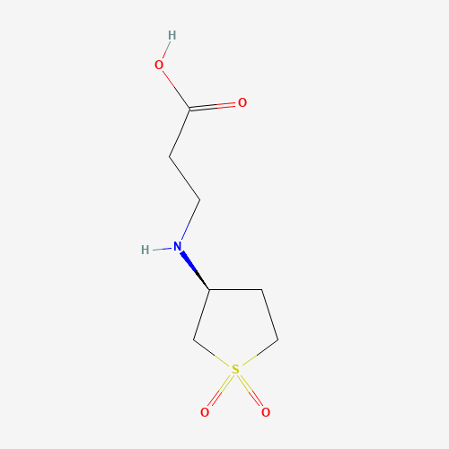 (S)-3-((1,1-Dioxidotetrahydrothiophen-3-yl)amino)propanoic acid