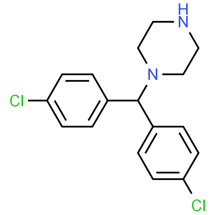 1-(Bis(4-chlorophenyl)methyl)piperazine