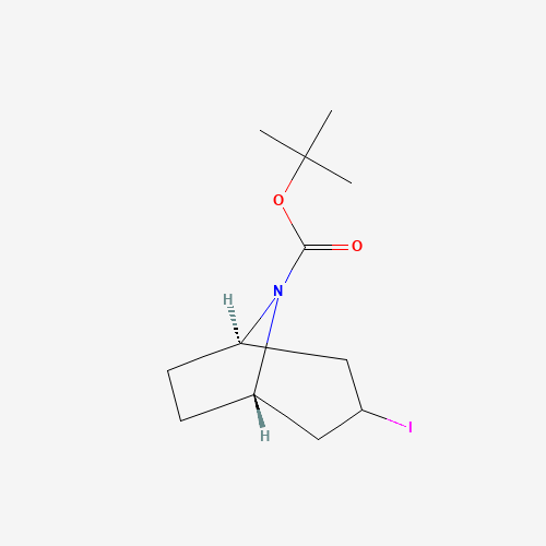 Rel-tert-butyl (1R,3s,5S)-3-iodo-8-azabicyclo[3.2.1]octane-8-carboxylate