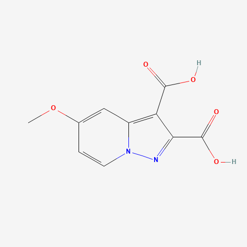 5-Methoxypyrazolo[1,5-a]pyridine-2,3-dicarboxylic acid