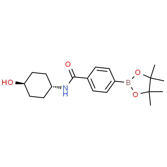 N-((trans-4-Hydroxycyclohexyl)-4-(4,4,5,5-tetramethyl-1,3,2-dioxaborolan-2-yl)benzamide