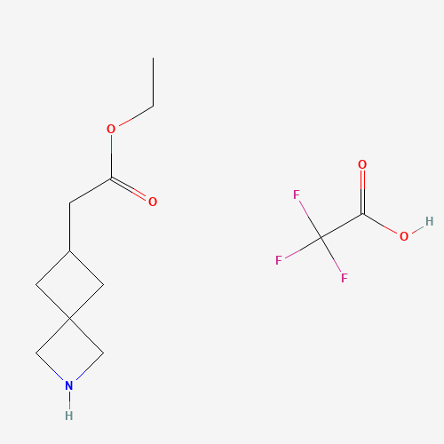 Ethyl 2-(2-azaspiro[3.3]heptan-6-yl)acetate 2,2,2-trifluoroacetate