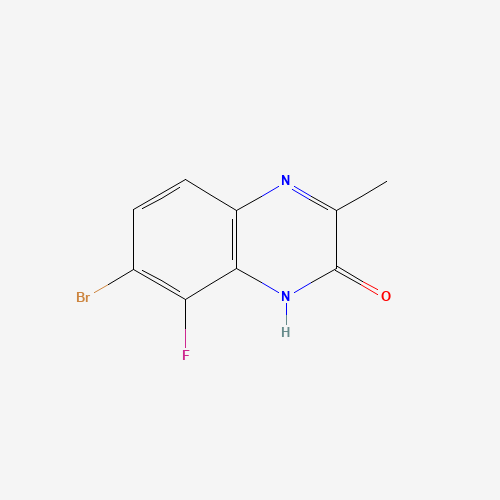 7-Bromo-8-fluoro-3-methylquinoxalin-2(1H)-one