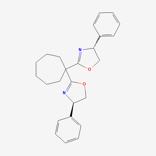 (4R,4'R)-2,2'-(Cycloheptane-1,1-diyl)bis(4-phenyl-4,5-dihydrooxazole)