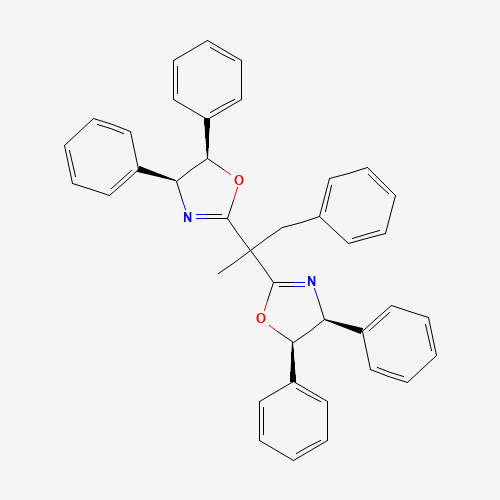 (4S,4'S,5R,5'R)-2,2'-(1-Phenylpropane-2,2-diyl)bis(4,5-diphenyl-4,5-dihydrooxazole)