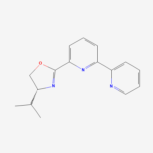 (R)-2-([2,2'-Bipyridin]-6-yl)-4-isopropyl-4,5-dihydrooxazole
