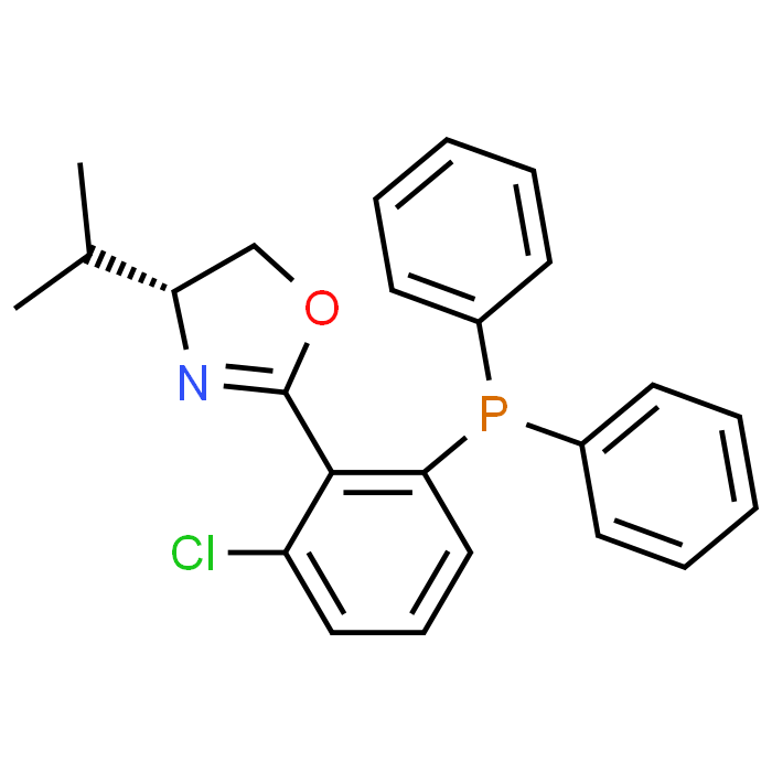 (R)-2-(2-Chloro-6-(diphenylphosphino)phenyl)-4-isopropyl-4,5-dihydrooxazole