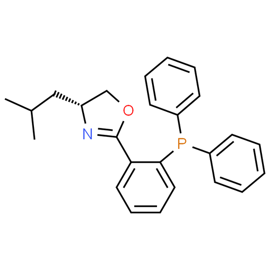 (R)-2-(2-(Diphenylphosphanyl)phenyl)-4-isobutyl-4,5-dihydrooxazole