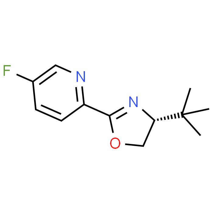 (R)-4-(tert-Butyl)-2-(5-fluoropyridin-2-yl)-4,5-dihydrooxazole - Achmem