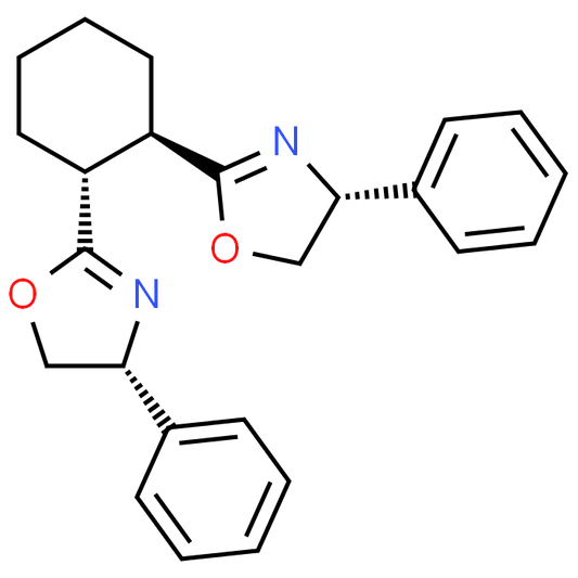 (1R,2R)-1,2-Bis((R)-4-phenyl-4,5-dihydrooxazol-2-yl)cyclohexane