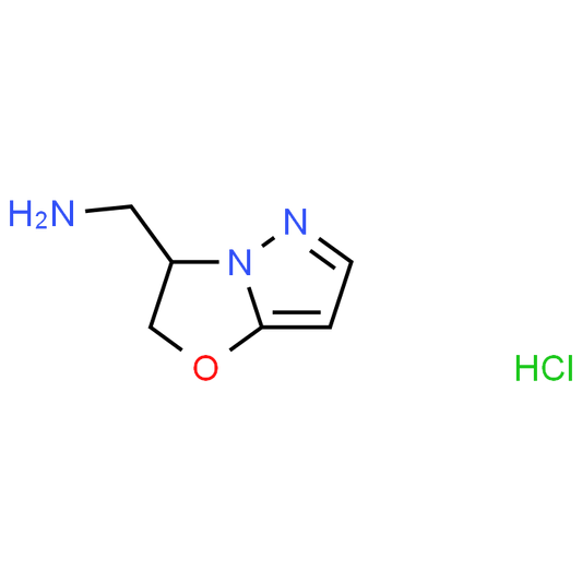 (2,3-Dihydropyrazolo[5,1-b]oxazol-3-yl)methanamine hydrochloride