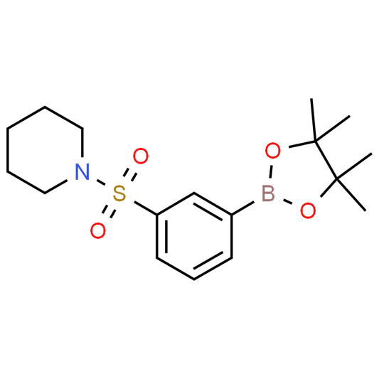 1-((3-(4,4,5,5-Tetramethyl-1,3,2-dioxaborolan-2-yl)phenyl)sulfonyl)piperidine