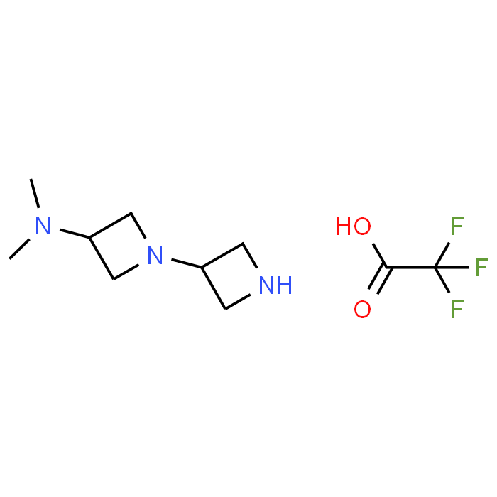 N,N-Dimethyl-[1,3'-biazetidin]-3-amine 2,2,2-trifluoroacetate