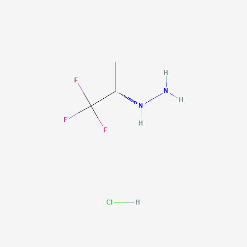 (S)-(1,1,1-Trifluoropropan-2-yl)hydrazine hydrochloride