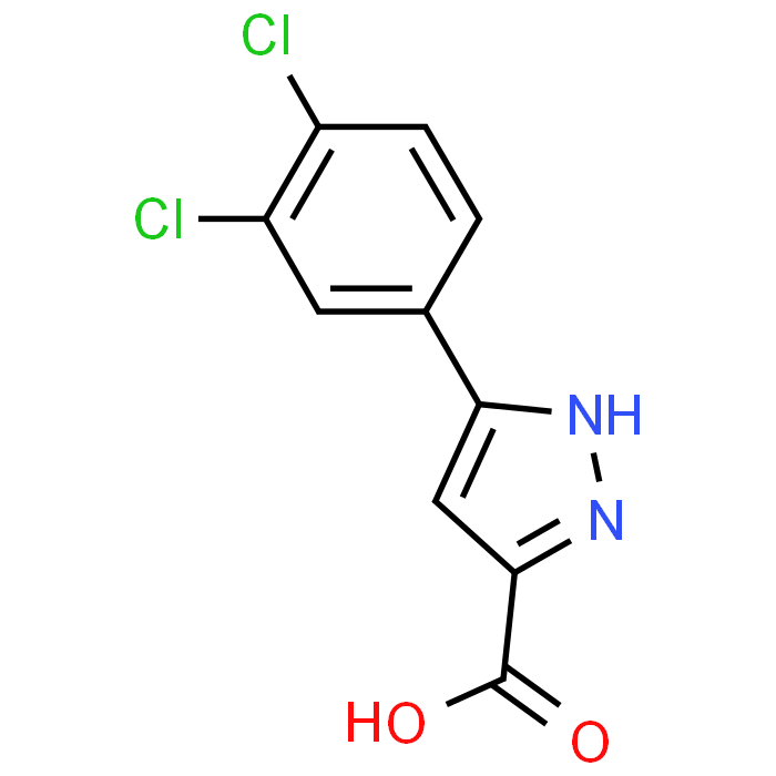 5-(3,4-Dichlorophenyl)-1H-pyrazole-3-carboxylic acid