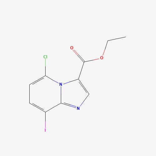 Ethyl 5-chloro-8-iodoimidazo[1,2-a]pyridine-3-carboxylate