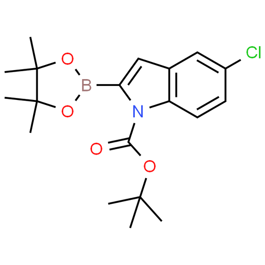 tert-Butyl 5-chloro-2-(4,4,5,5-tetramethyl-1,3,2-dioxaborolan-2-yl)-1H-indole-1-carboxylate