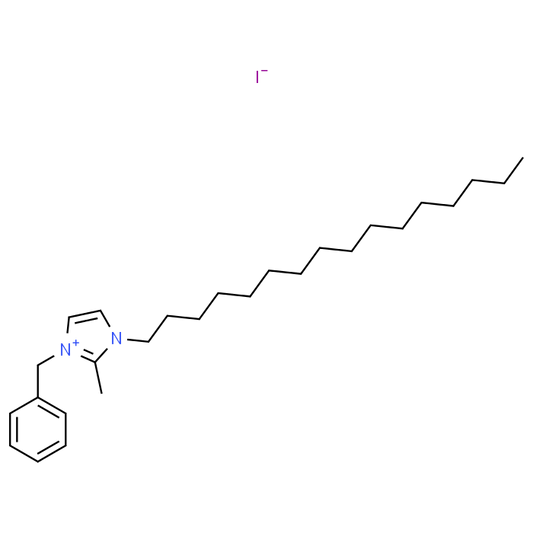 3-Benzyl-1-hexadecyl-2-methyl-1H-imidazol-3-ium iodide