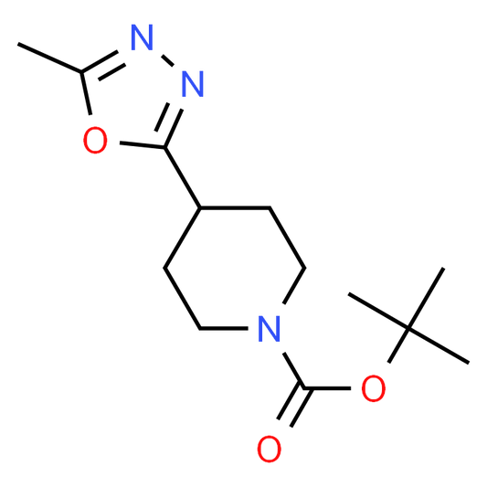 1-Boc-4-(5-Methyl-1,3,4-oxadiazol-2-yl)piperidine