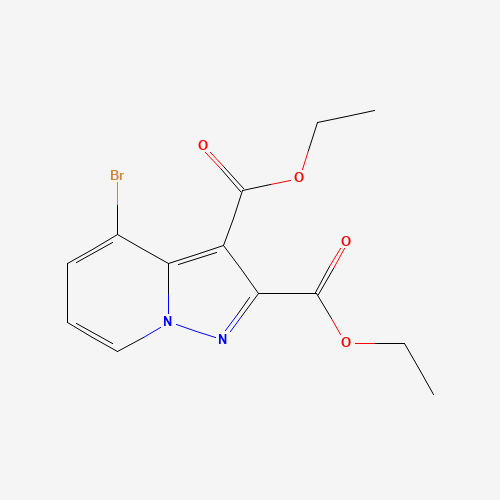 Diethyl 4-bromopyrazolo[1,5-a]pyridine-2,3-dicarboxylate