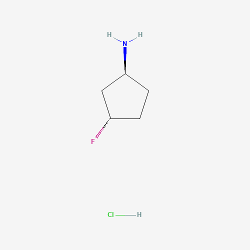 (1S,3S)-3-Fluorocyclopentan-1-amine hydrochloride